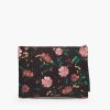 Sacs WOUF | Pochette Xl Fleurs Noires