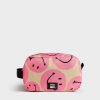 Accessoires WOUF | Grande Trousse De Toilette Rose Smiley® Smiley Rose
