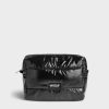 Accessoires WOUF | Trousse De Toilette Noir Brillant